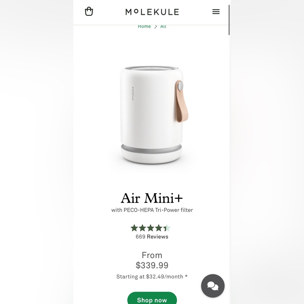 Molekule Air Mini + Purifier